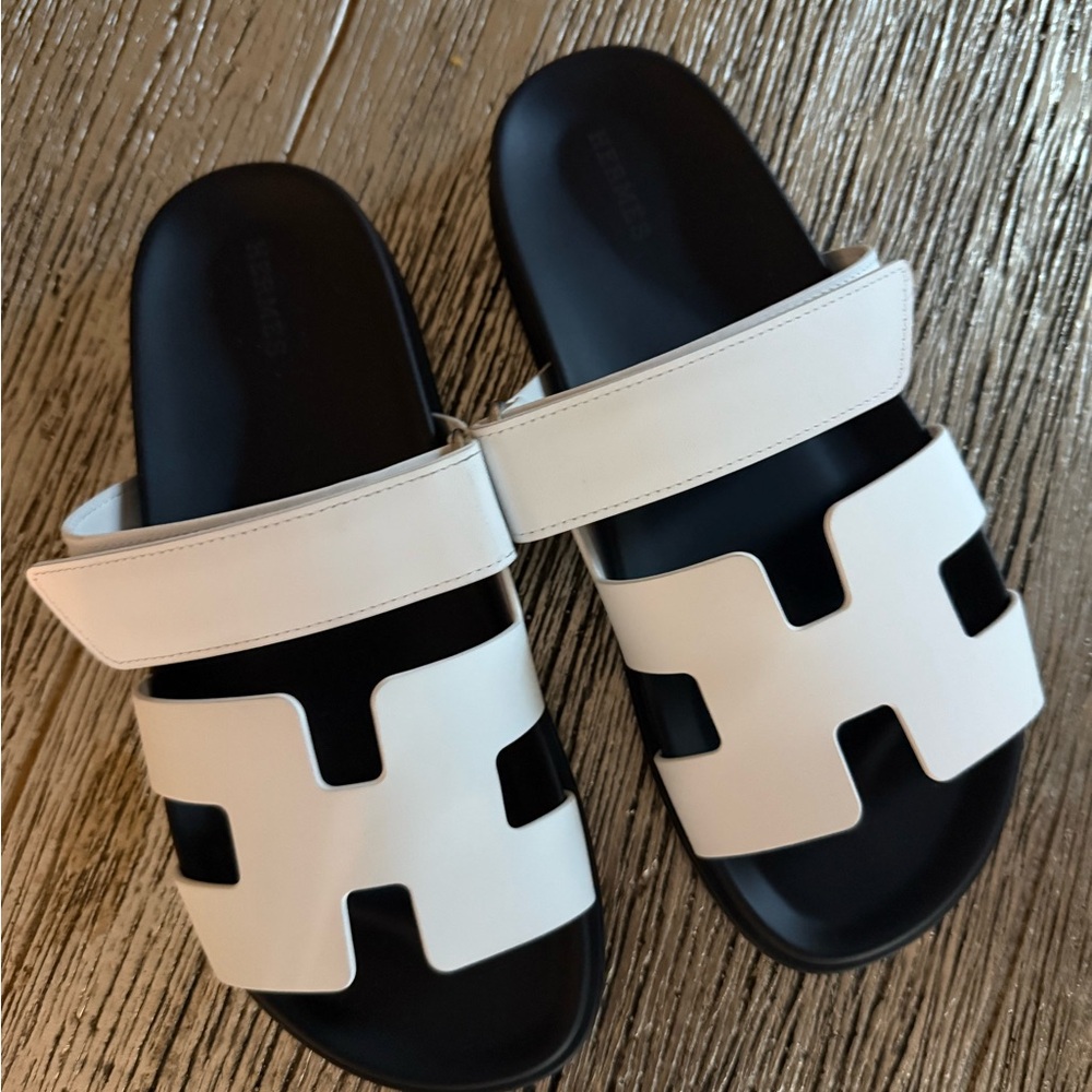 Hermes Chypre Slide Sandals - Women's